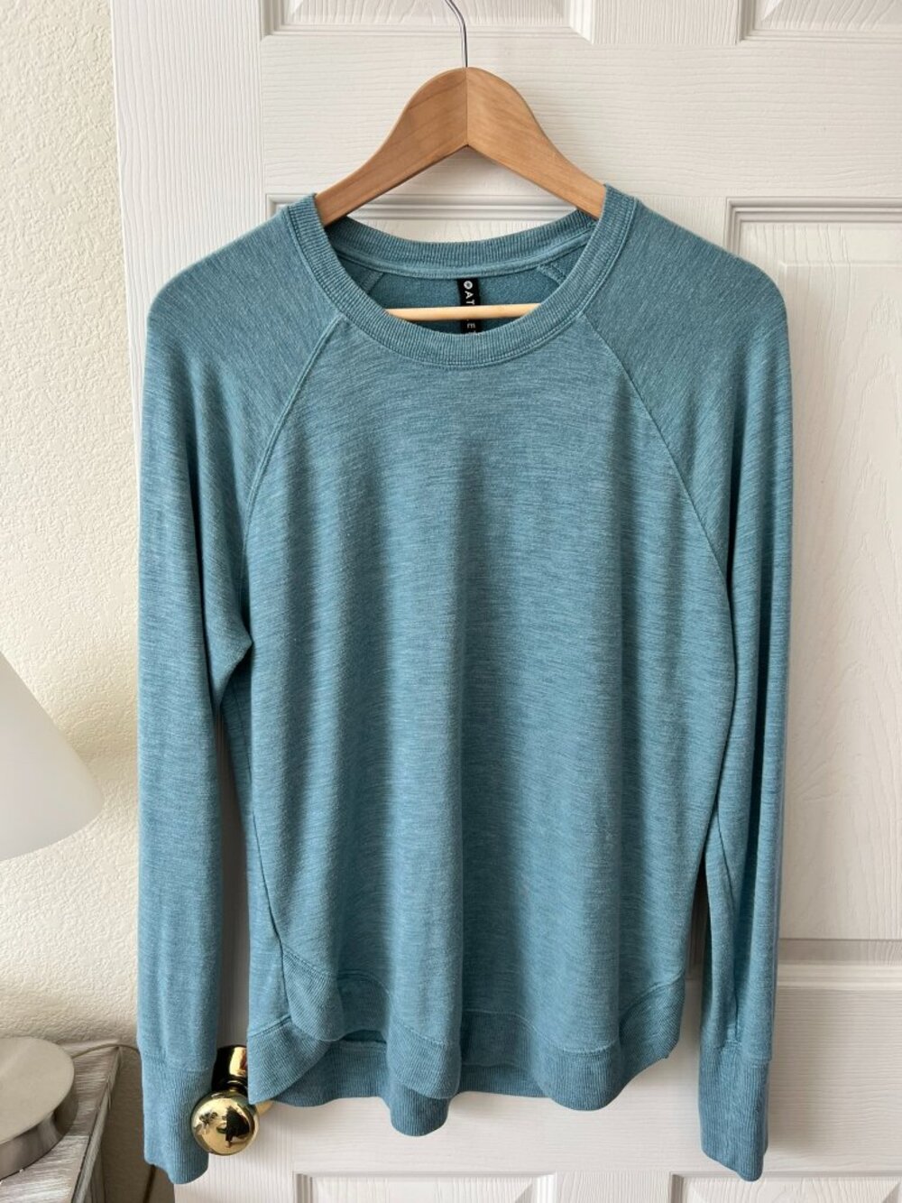 Athleta Dark Surf Blue Modal Crewneck Sweatshirt M